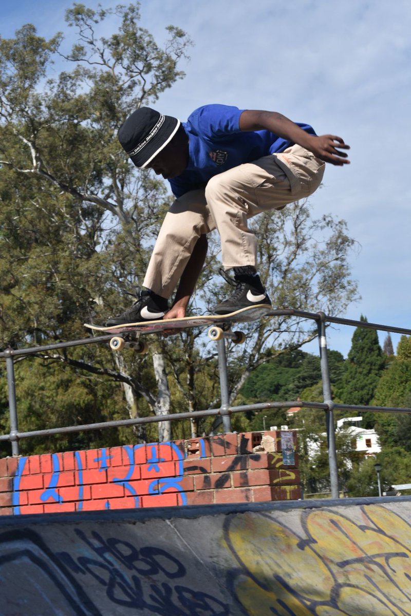 Team rider Beki Dube .