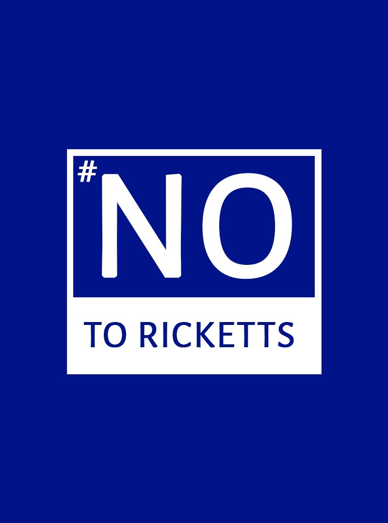 siphillipssport's tweet photo. So important to keep these going. Just stick it in every tweet regardless. It's making a BIG difference trust me. If either get shortlisted, there WILL be protests. Share these images, this is our future, this is OUR club 💙

#NoToRicketts 
#NoToWoody https://t.co/U9CP6BM2qy
