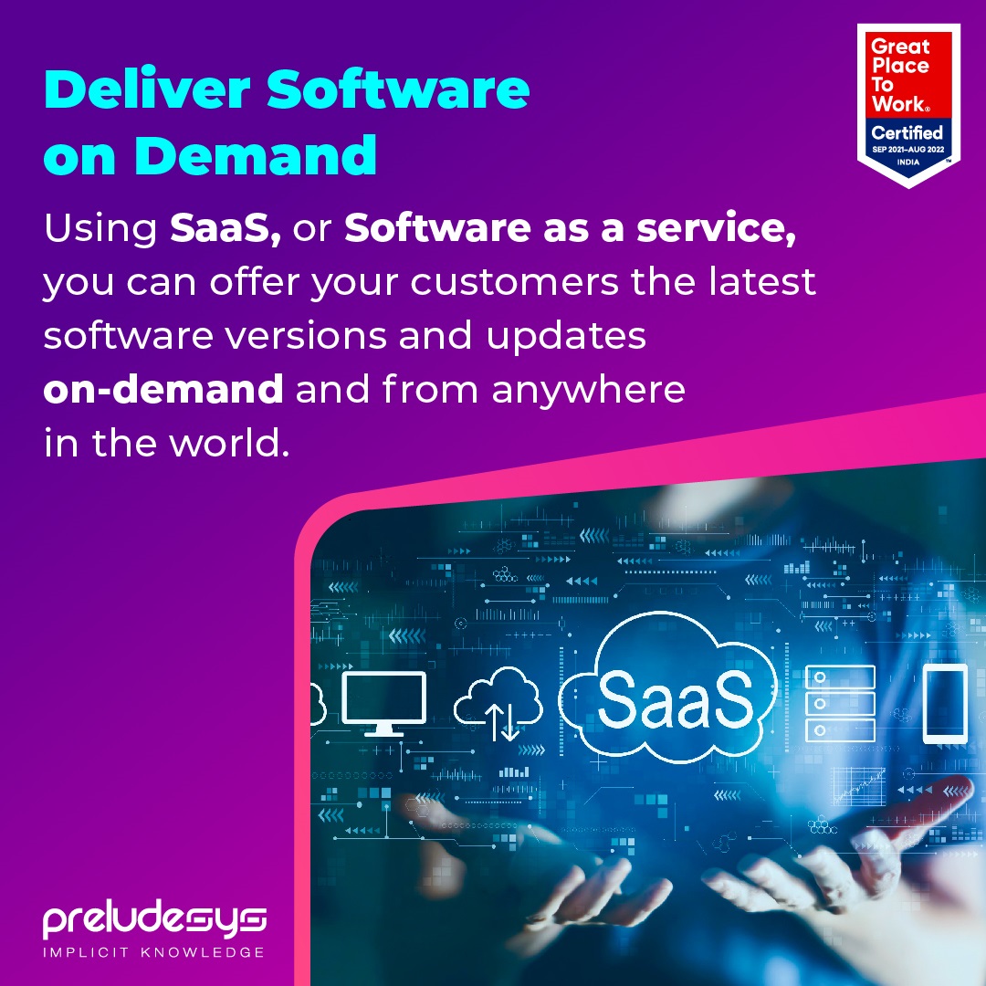 PreludeSys's tweet photo. #cloudcomputing offers numerous benefits for businesses. Have you implemented a cloud-based infrastructure?
We encourage you to reach out to #cloud experts at PreludeSys: https://t.co/0XwbMoK4PY
#azure #greatplacetowork #preludesys https://t.co/MS7og4zYPA