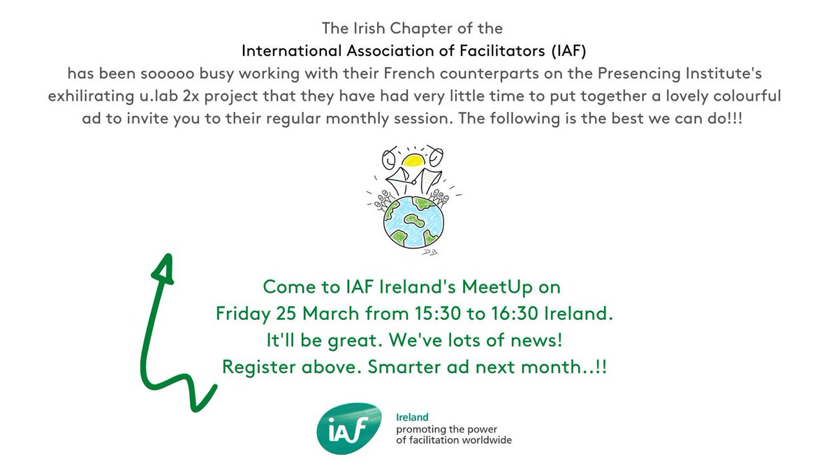 Register here : meetup.com/IAF-Ireland-fa…