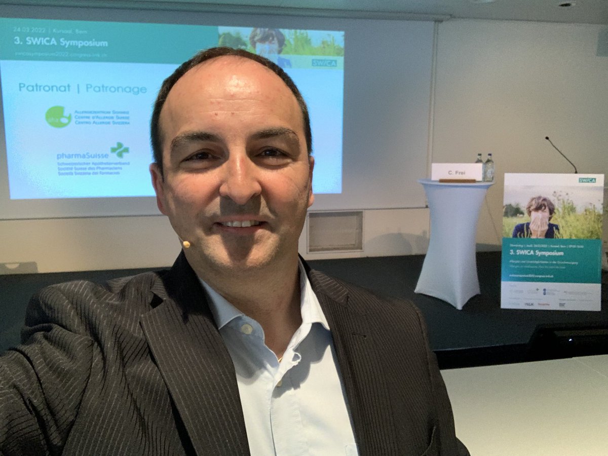 Dr_Meier's tweet photo. In 10 Minuten geht's los! Meine erste Live-#Moderation vor Publikum am 3. #SWICA-Symposium im Kursaal in #Bern. Themen: #Allergien, #Nahrungsmittelintoleranz etc. https://t.co/n3GgAkyjQt