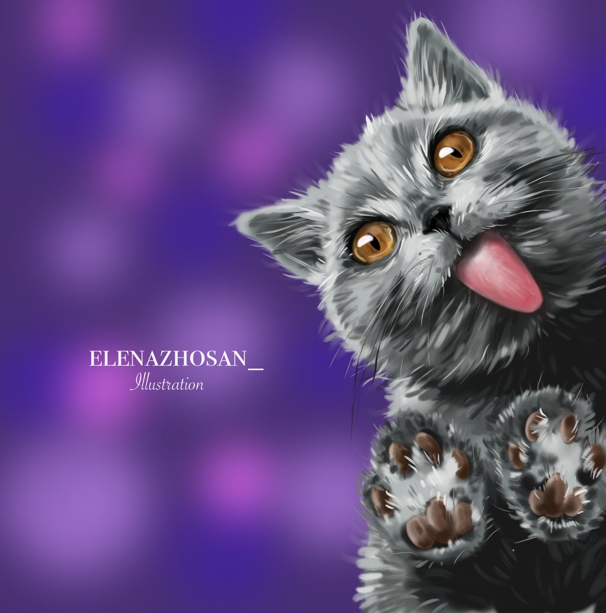 ElenazhosanD's tweet photo. meow😻
I love to draw animals❤️ https://t.co/4nvWhPYbz0