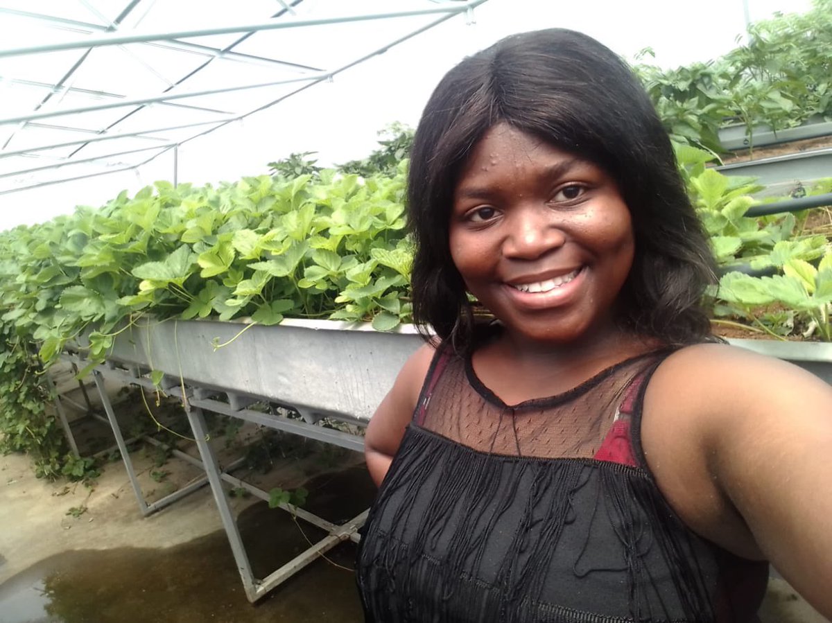 Meet our #WCWednesday Naledi Mokoena,An Agriculture  Graduate,WIBC UAI Intern.She runs WIBC farm <a href="/VisitConHill/">Constitution Hill SA</a> A production of Strawberries,Greenpeppers,Tomatoes and other varieties of Vegetables.#agriculture #farming #fertilizer #corn #flowers #WIBC2021 AgriesMelisses