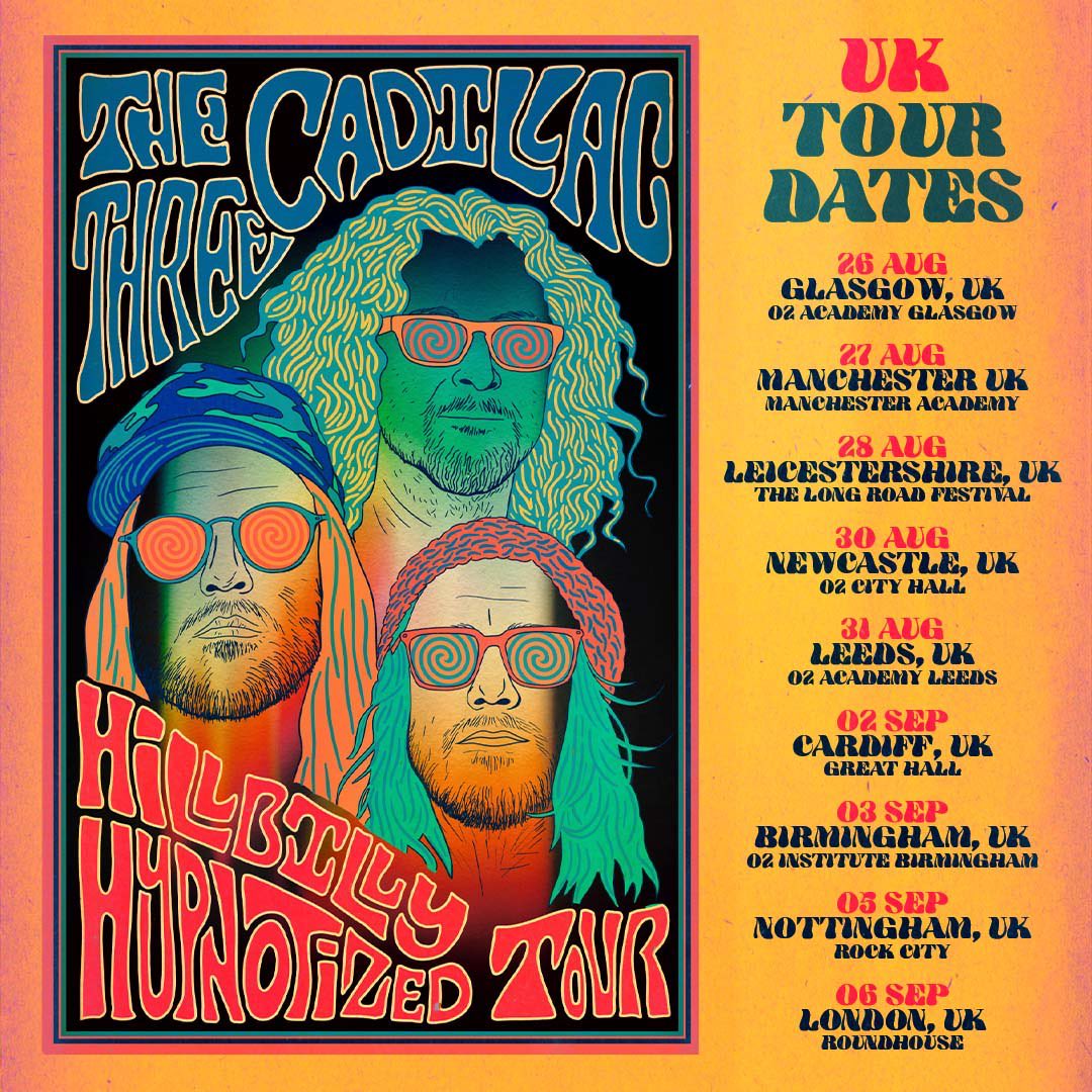 Where are you seeing <a href="/thecadillac3/">The Cadillac 3</a> ? Wherever you go it’s going to be 🔥
