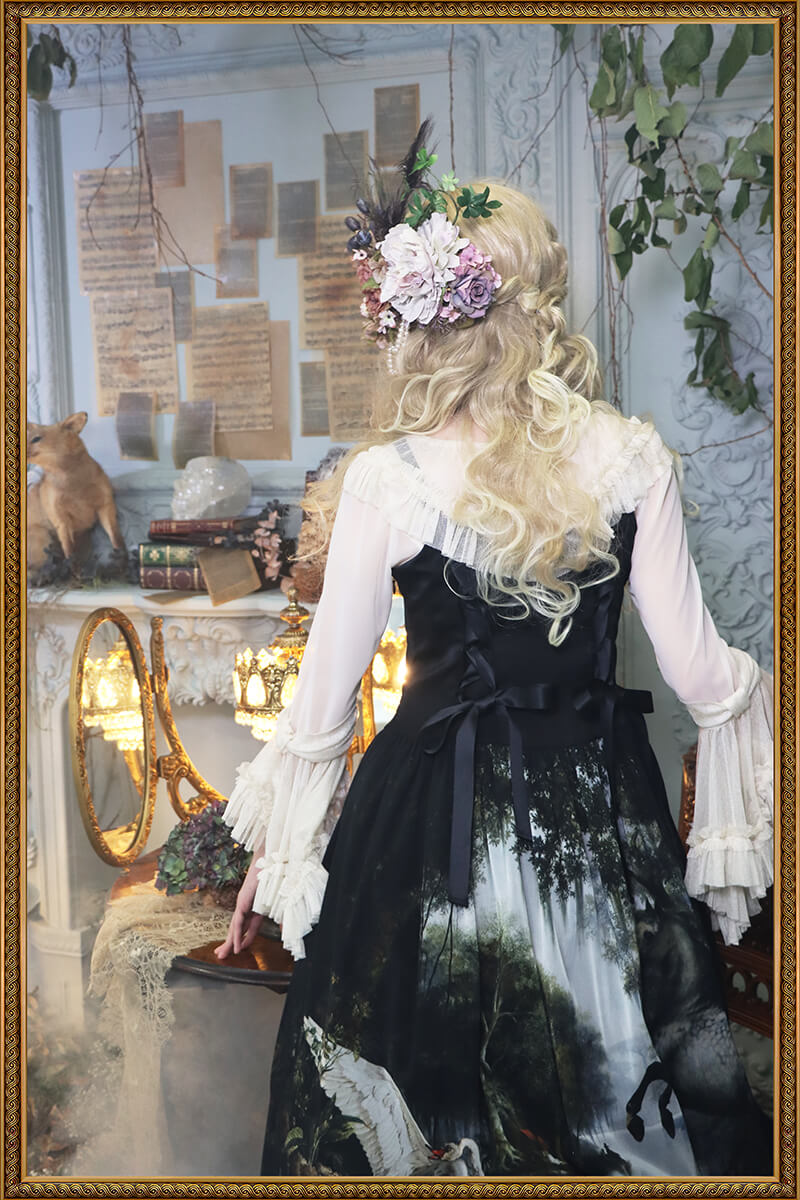 ジュリエットエジュスティーヌ レース ベロア カーディガン