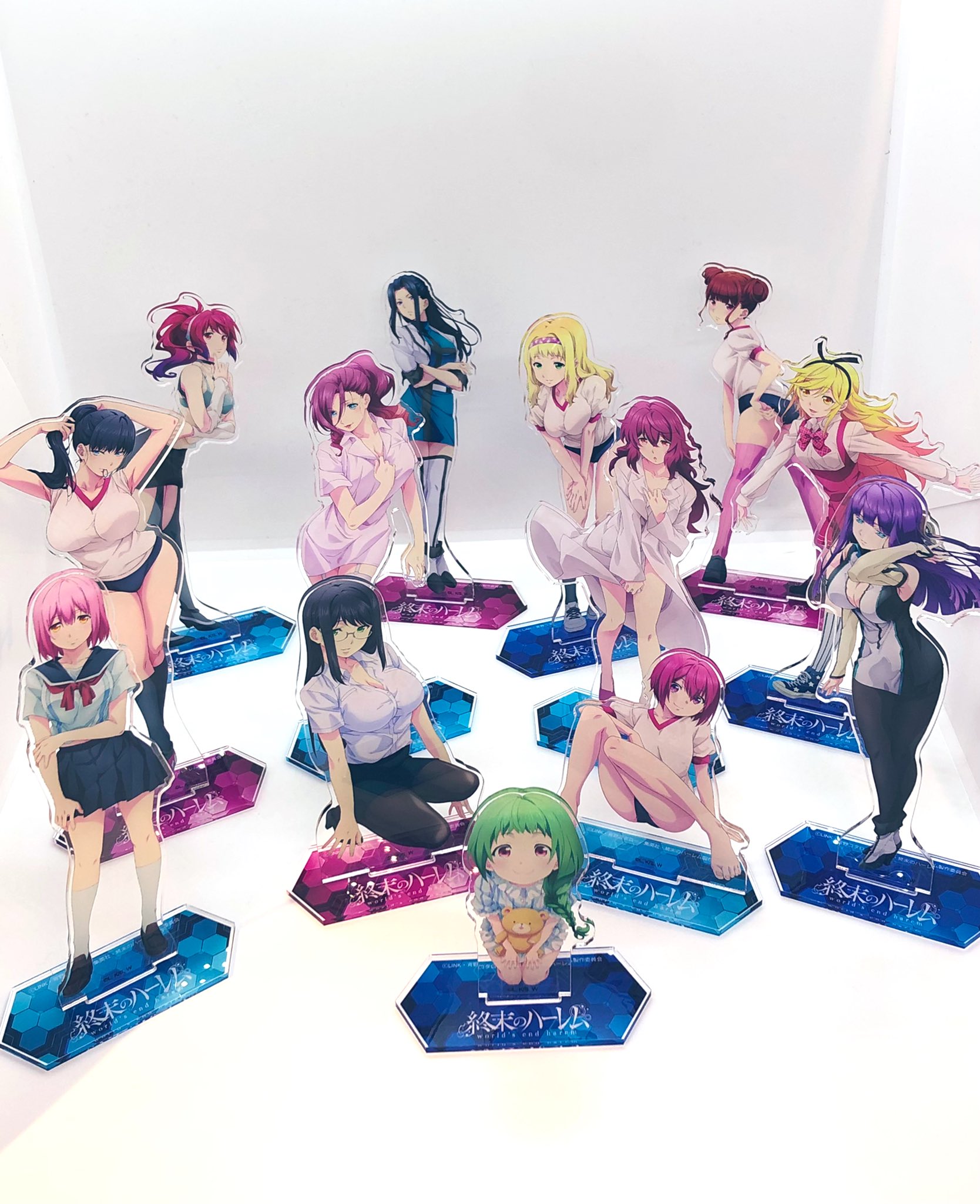 終末のハーレム タペストリー クリアファイル アクリルスタンド