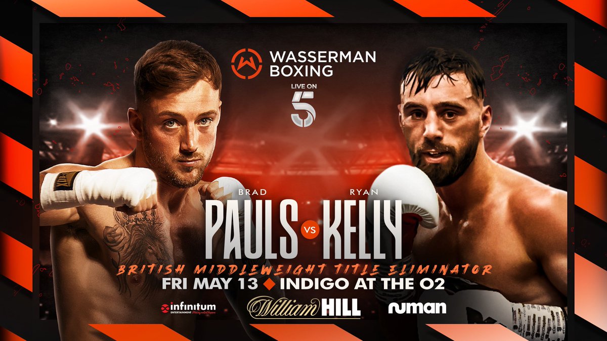 WassermanBoxing's tweet photo. 🚨 𝐀𝐍𝐍𝐎𝐔𝐍𝐂𝐈𝐍𝐆: Wasserman Boxing LIVE on @channel5_tv 🚨
@joshpbk is BACK while @UdofiaLinus takes on @2Sharp_d for the British Middleweight Title 🇬🇧🔥
There’s also @HarlemEubank v Sean Dodd and @brad_pauls British Title eliminator, Fri May 13, Indigo at the O2 💥 https://t.co/00f4G8Lb9Z