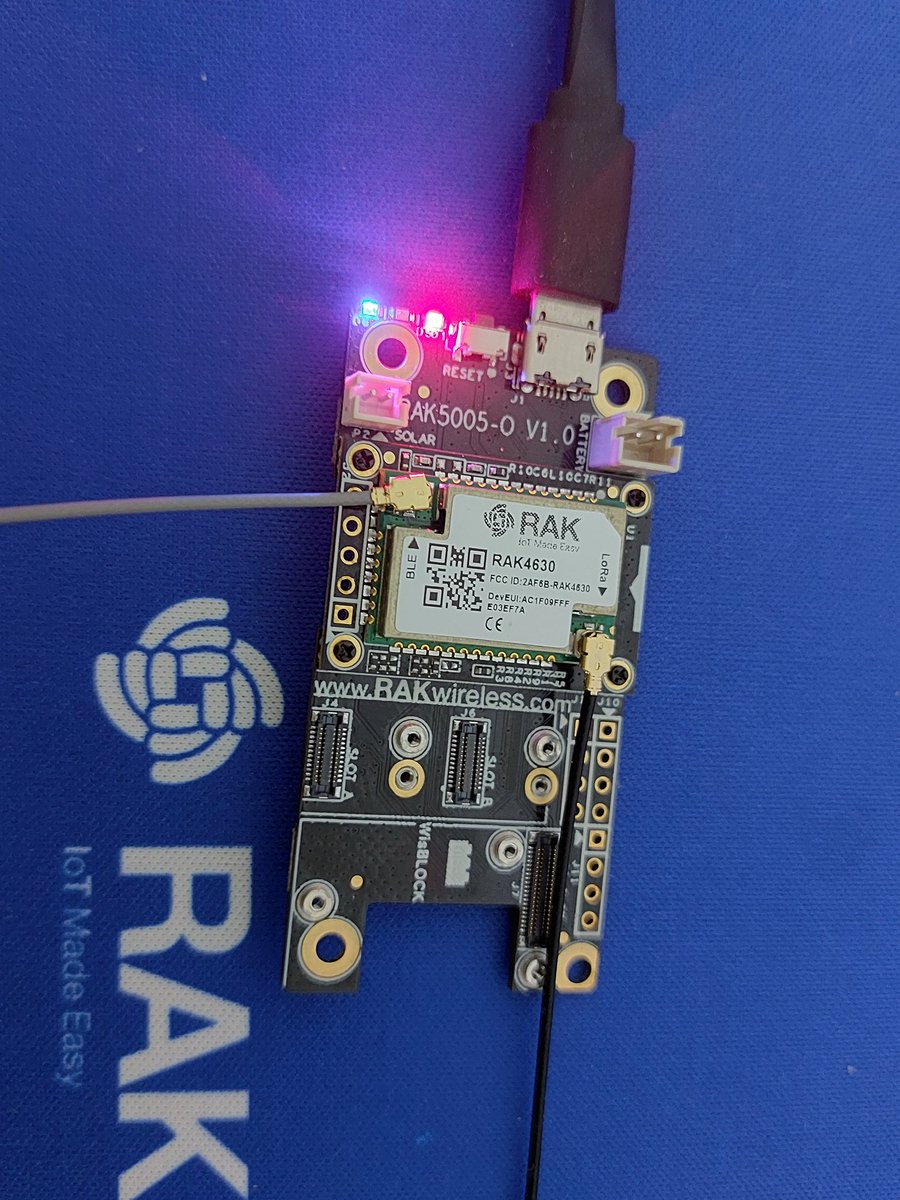 ikaranbirsingh's tweet image. I was able to succcessfully set-up my @RAKwireless WisBlock Starter Kit thanks to Alveiro Erazo's step-by-step guide!
Guide to start with #WisBlock Kit 👉 hackster.io/alveiroRakwire…
Join Community 🔗 hackster.io/rakwireless/
#ModularIoT #IoT