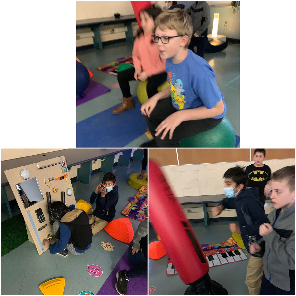 MsGullick's tweet photo. It was great to use our new sensory room during the rainy weather!   @mstlewiz  @MrsWhited_LPS  @LPSStormWatch https://t.co/FLw8sGgfUf