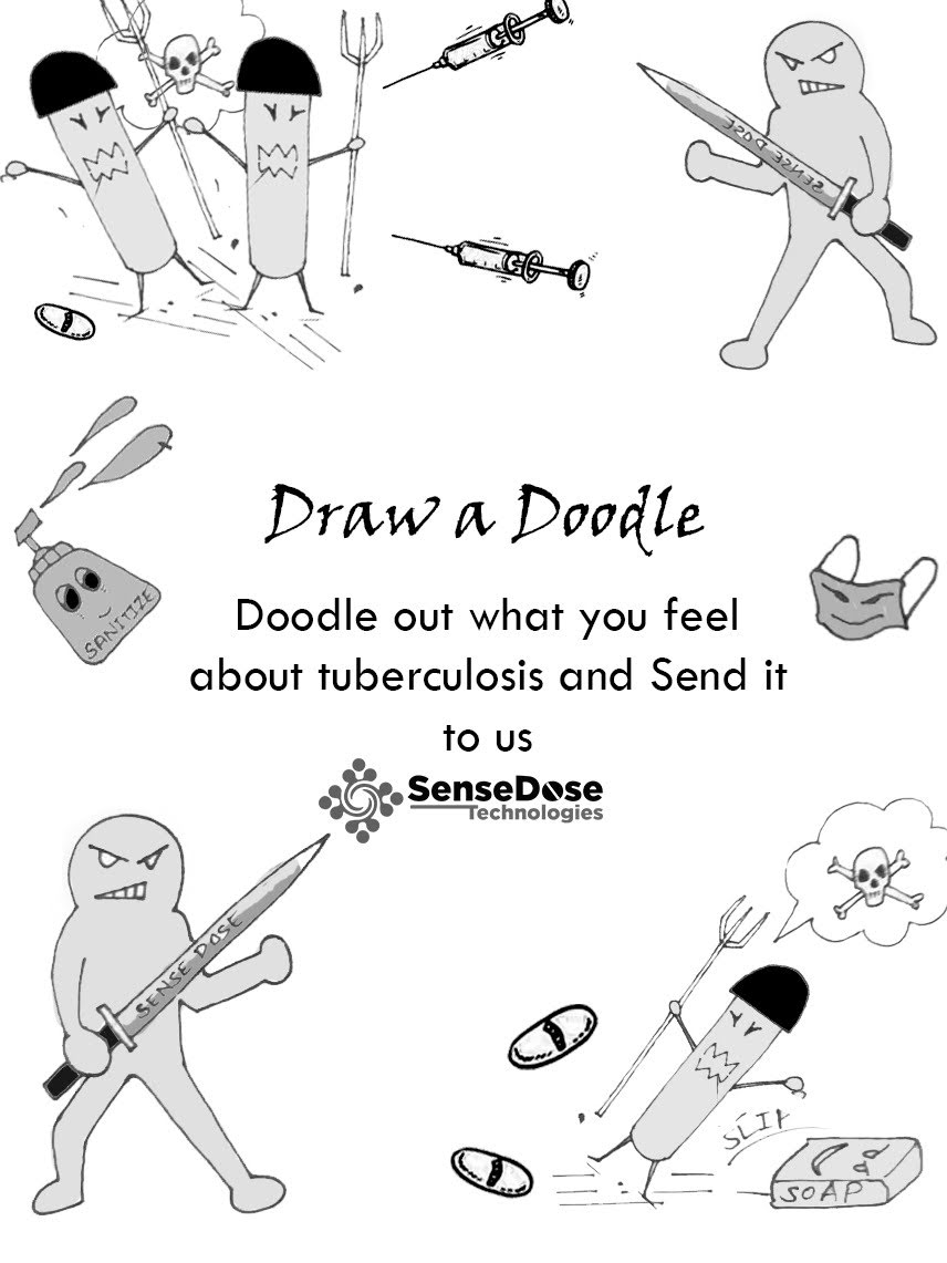 TB is preventable, treatable and curable yet kills million people every year. Patients have to religiously follow these long term high potency drugs whose side effects drains them out, negatively impacting their mental health. 
Doodle on this and DM us !! 

#WorldTBDay #stigma