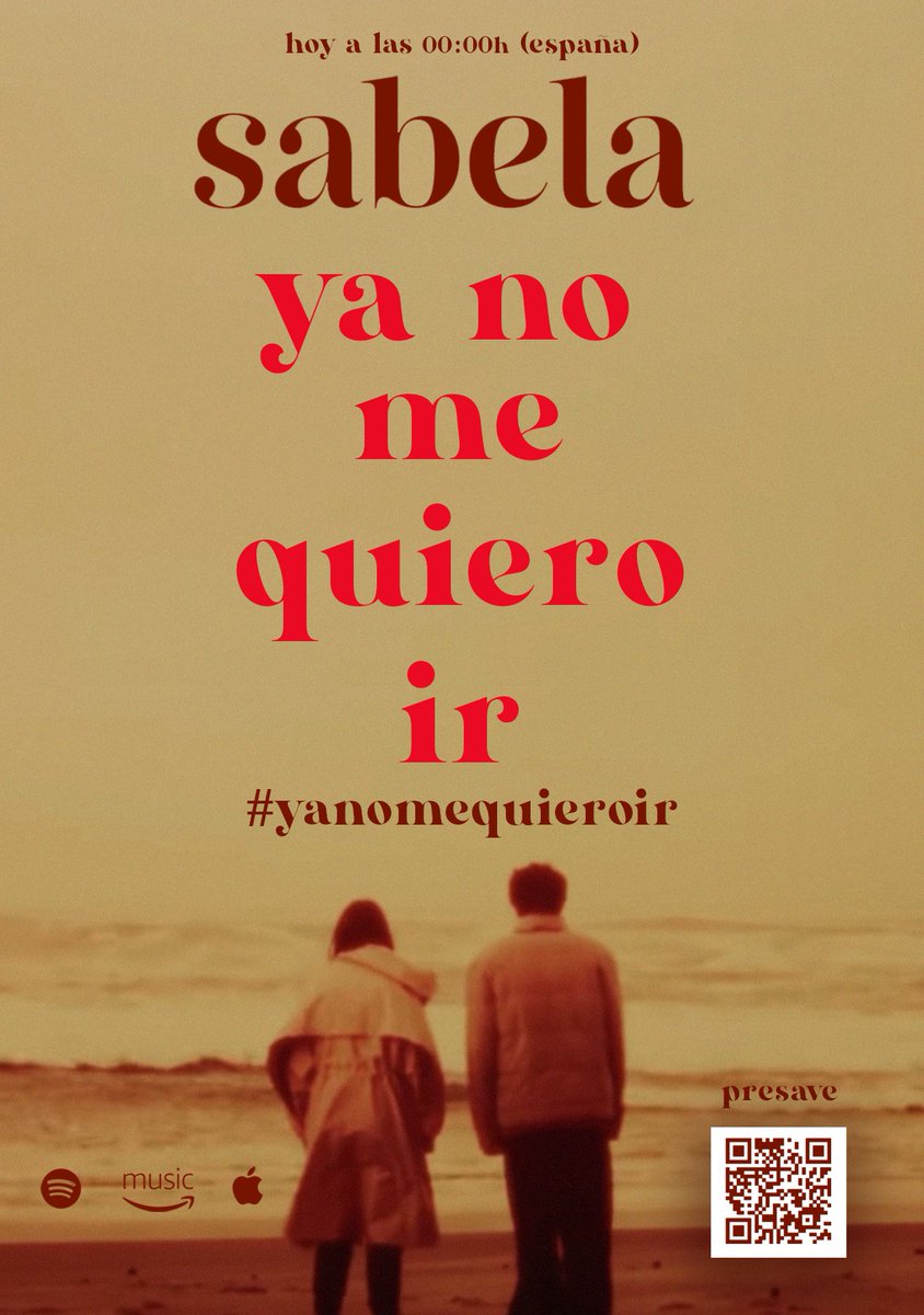 SABELA_ES's tweet photo. 🔥 HOY A LAS 00H 🔥

#️⃣ yanomequieroir

¡Qué ganas! 🧡 @sabelamusic_ https://t.co/zM3bJOz0cR