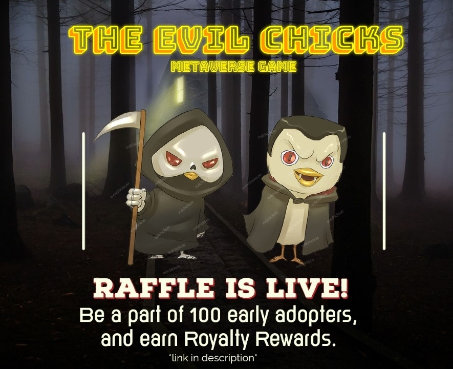 Raffle is Live!!
Join our Raffle now.
forms.gle/sN1JT2NuRkc6Nm…

#nft #NFTCommunity #Giveaways #NFTGiveaways #cryptocurrencies #NFTCommunity #NFTs