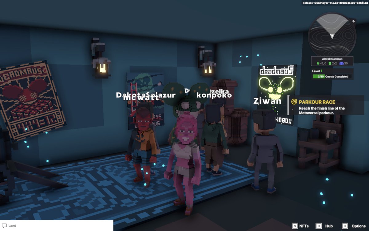 giftg3ww's tweet photo. @TheSandboxGame @deadmau5 I just participated in the daily #SandboxAlphaS2Contest for a chance to earn up to 1,000 $SAND! Starting March 17 - Selfie with Deadmau5. Check out my screenshot below!
👇 #SandboxAlphaS2 https://t.co/Gm9F8WEsn7