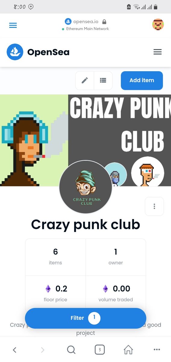 CrazyPunkMonke1's tweet photo. #NFTCommunity #NFTCollection #CRYPTOPUNK #NFTCommmunity https://t.co/ETnNQWVP1B