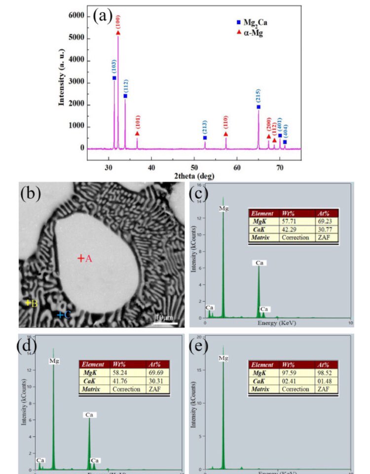 Initial micro-galvanic corrosion behavior between #Mg2Ca and α- #Mg via quasi-in situ SEM approach and first-principles calculation sciencedirect.com/science/articl…