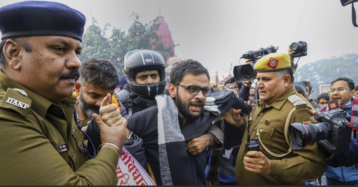 JNU's antinationalist #Umarkhalid, who instigated the #DelhiRiots, was denied bail by the #DelhiCourt, now he will get freedom in jail..😆
 अब सब राष्ट्रविरोधियों का हिसाब होगा ।