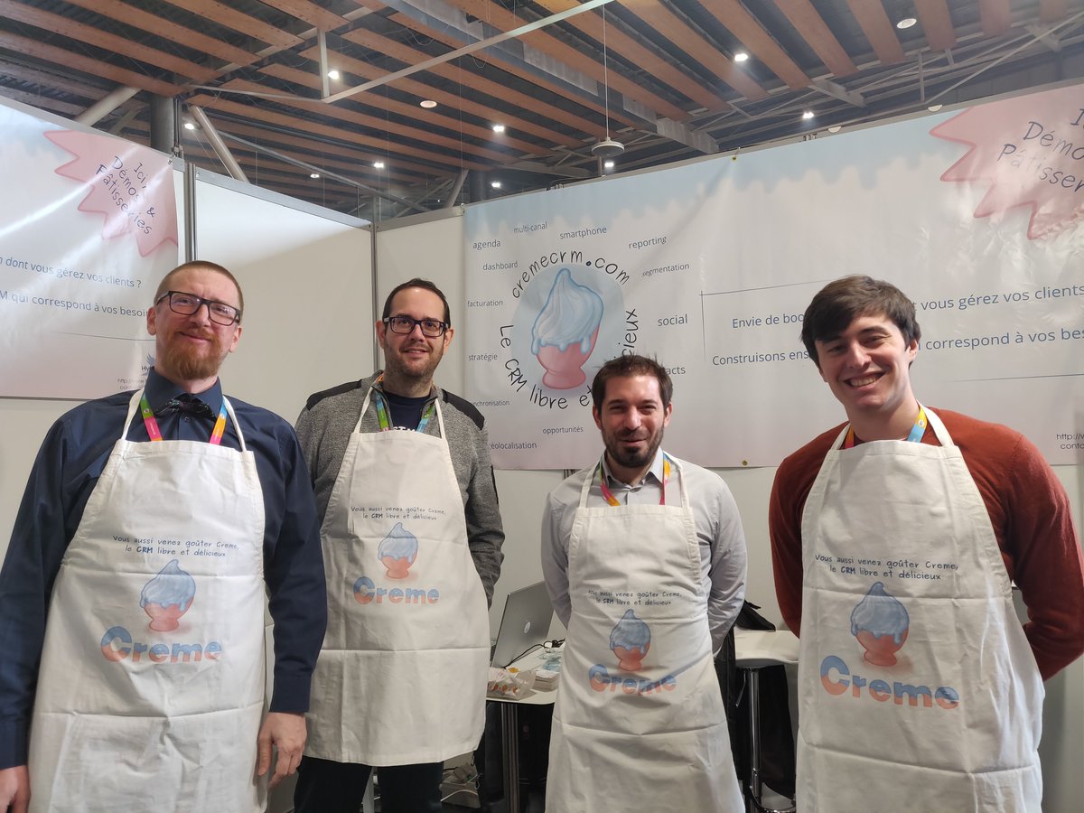 Retrouvez-nous aujourd'hui au <a href="/comenorday/">Com' en Or DAY</a> à Lille Grand Palais. Venez nous rencontrer sur le stand 154 pour parler #relationclient, découvrir <a href="/cremecrm/">Creme CRM</a> et échanger sur vos projets #CRM.