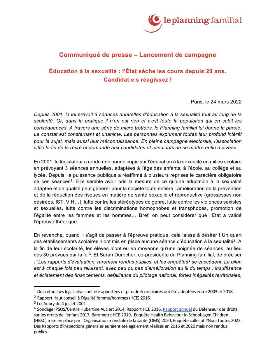 Le Planning familial tweet media