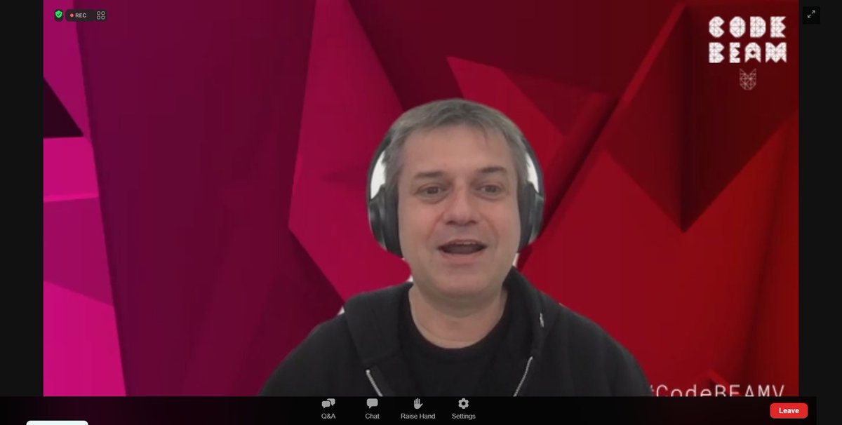 Functional Conference (@fnconf) on Twitter photo And we're off! Welcome to #CodeBEAMLite India. Here's @francescoc delivering the opening keynote.
#FnConf And we're off! Welcome to #CodeBEAMLite India. Here's @francescoc delivering the opening keynote.
#FnConf