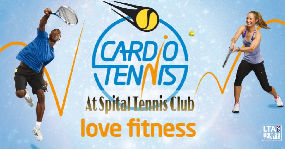 SpitalTennis's tweet photo. Delighted to announce Cardio Tennis will finally be one of our program. Starting on 4th April at 6.15 pm. £5 per session.

Mark the date 💪🏼🎾 

#cardiotennis #Tennis #fitnessgirl #BIRMINGHAM #challenge #exercise https://t.co/Opo5Bq1gCa