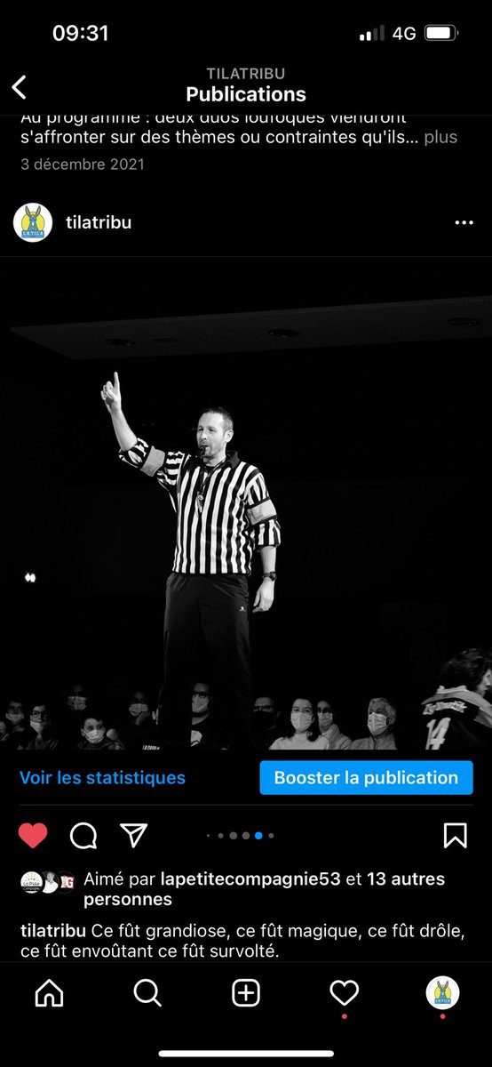 Nous ce week-end on joue au Palindrome à Laval à 20h00 et on s’fait un match d’impro … chouette hein ? Tu viens déverrouiller tes zygomatiques ?