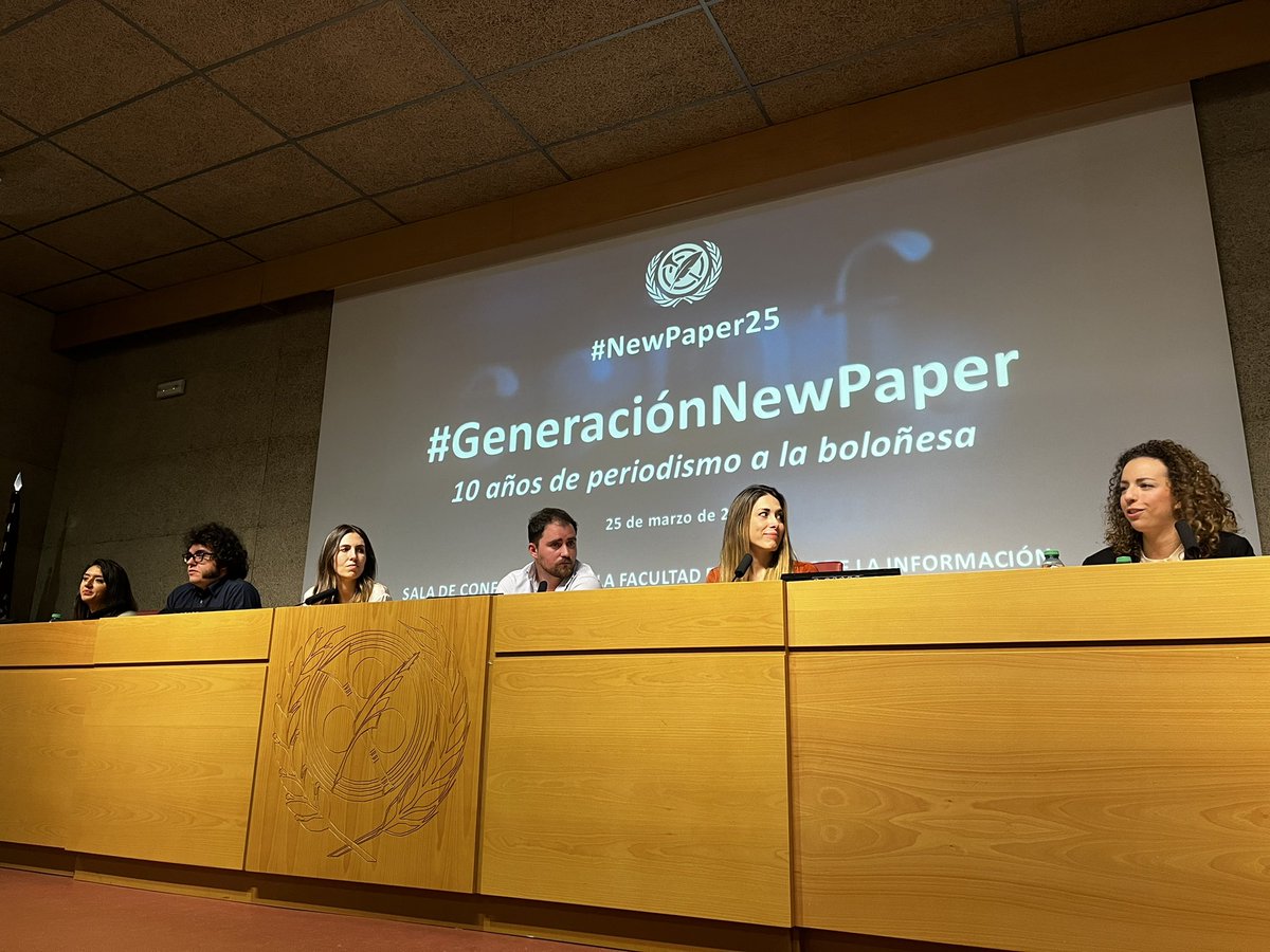 Borjadejorge's tweet photo. 🔊 En #GeneraciónNewPaper cinco ex alumnos y ahora profesionales de los medios nos cuentan cómo viven (del) el Periodismo tras salir de la facultad. https://t.co/wkMsAl4eAp