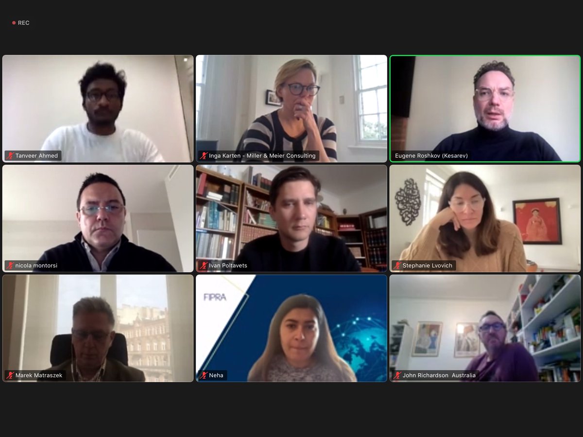 InFluenzeSpain's tweet photo. 🌐 #NetworkWideCall
Last week @FIPRAinsight learned about the situation in #Ukraine by our colleagues from #EasternEurope 🇺🇦

@IvanPoltavets &amp; Eugene Roshkov from #Kesarev reported on the unprecedented scenario they live ⬇️ #UkraineWar https://t.co/sk4MjOfMix