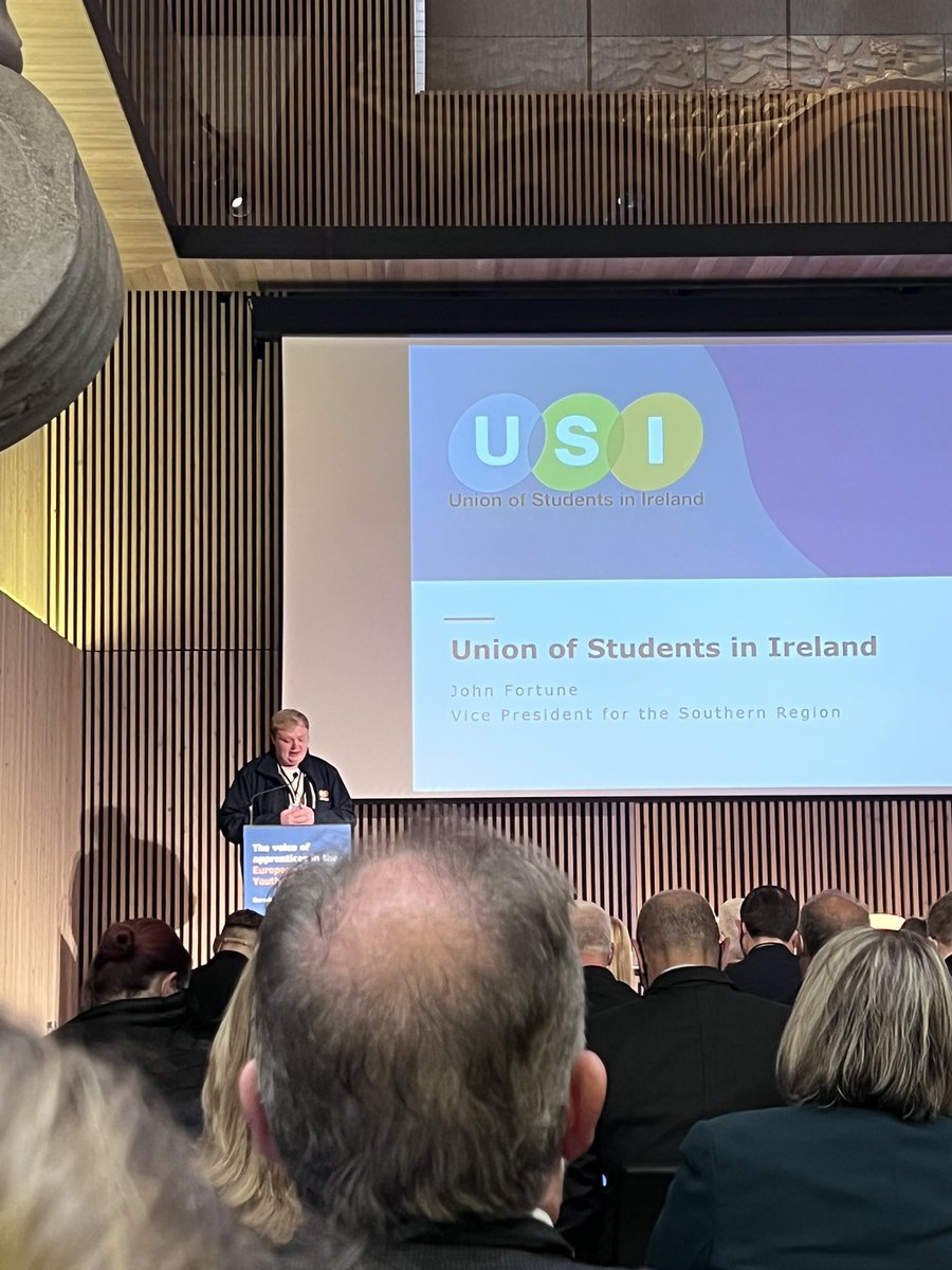📢📢YES! <a href="/USI_South/">USI VP South</a> bringing the heat: “We need to make sure apprentices are empowered to have a voice. Nothing about us without us!” and “Cooperation among stakeholders is key to build engagement”

#Apprenticeships #EuropeanYearOfYouth #apprenticevoice 
<a href="/NUS_USI/">NUS-USI</a>