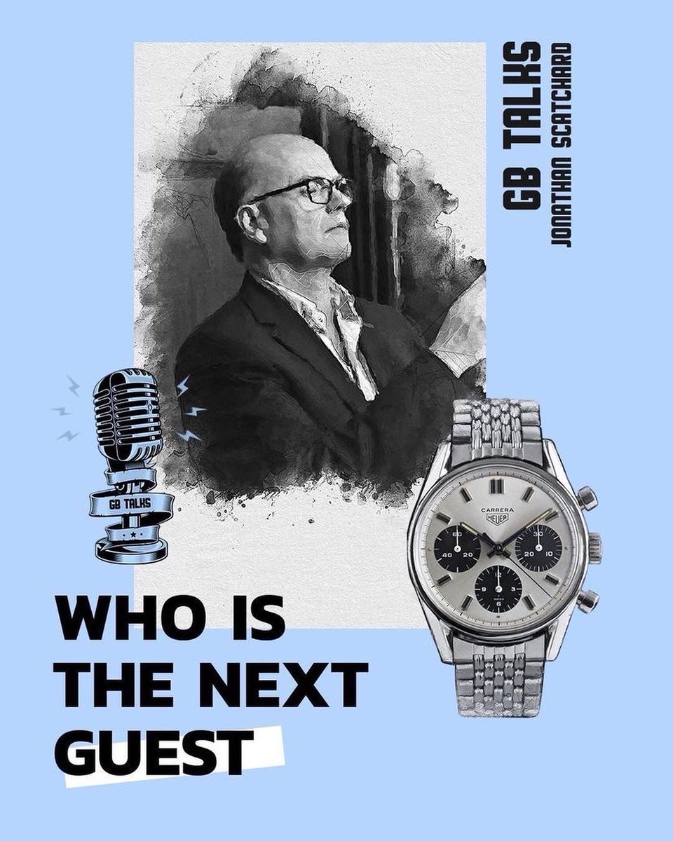 🎙 Honoured to be featured in Episode 62 of GB Talks, launching on Sunday.

Thanks again to George (<a href="/BamfordDept/">Bamford Watch Dept</a>)- enjoyed catching up with an old friend and taking a deep dive into Heuer!

Tune in on 27/03!