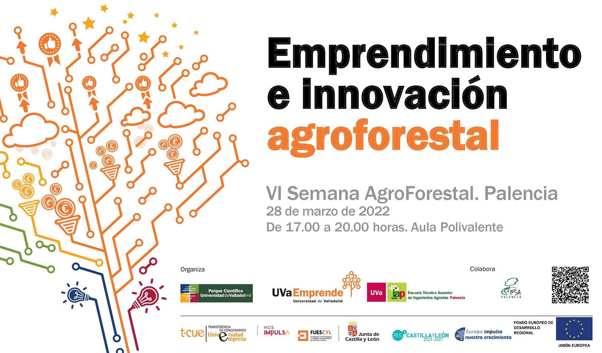 PC_UVa's tweet photo. Últimas plazas para el taller de Design Thinking que forma parte de la programación de la VI Semana AgroForestal de la @ETSIIAAPalencia 

📆Lunes 28 de marzo
🕟de 17 a 20 horas
📍Aula Polivalente del @UVaPalencia 

Inscripciones https://t.co/YFRTSVAzht   #PlanTCUE https://t.co/Slg5t6qFig