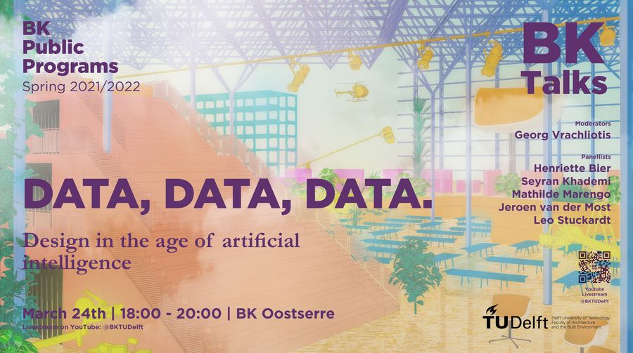 RoboticBuilding's tweet photo. Check out today's BK talk on AI in design @D2RPAO @BKTUDelft @TUDelftDRI @TUDelft_AI @tudelft (https://t.co/lATBtXB61D)! https://t.co/XG5PXLivus