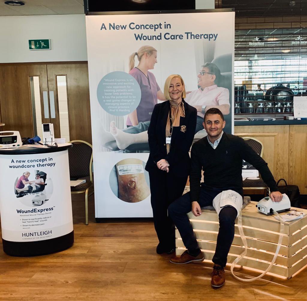 Huntleighdiag's tweet image. Meet the Huntleigh team today at #JCNExeter and learn more about the revolutionary #WoundExpress