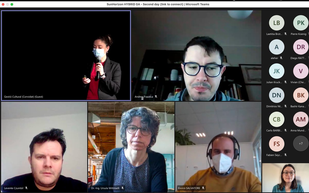 The second day of the #SunHorizon hybrid #M42 General Assembly has just begun!

Here are some pictures of our GA hybrid, in Sant Cugat #Spain. The entire consortium meeting live and online!

Stay tuned! 👩‍💻