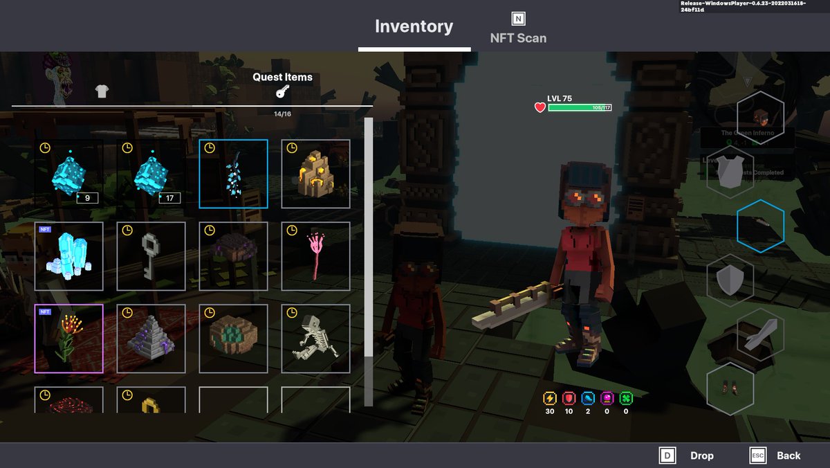 Advocate_Legal's tweet photo. @TheSandboxGame I just participated in the daily #SandboxAlphaS2Contest for a chance to earn up to 1,000 $SAND! Starting March 19 - Gather the equipment. Check out my screenshot below!
👇 #SandboxAlphaS2 https://t.co/ky7RGUiCbn