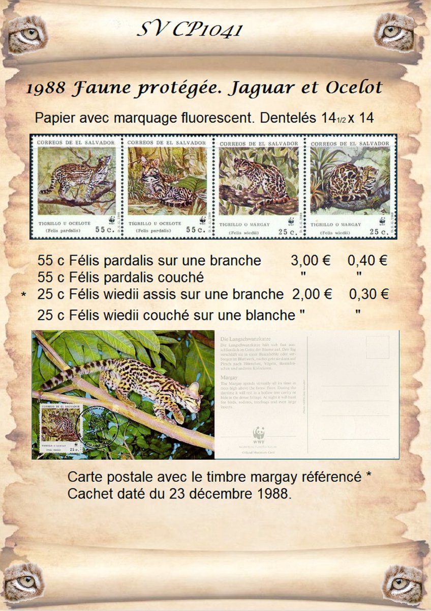 barbierjeanf's tweet photo. I am going to eat you !
The margay or cat-tiger wild cat of New Spain Color printing A by JFBdecor https://t.co/MFgb7kUoVQ via @Etsy 
#MargayCatTiger #OriginalArtwork #FirstDayPostcard #ProtectedWildlife https://t.co/qNkdiTyyOY