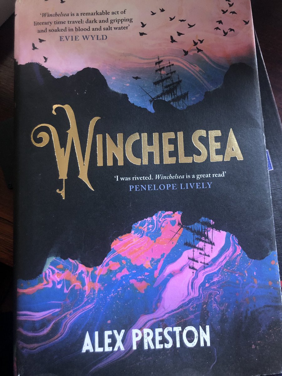 Just finished Winchelsea by <a href="/ahmpreston/">Alex Preston</a> Absolutely fantastic - pace, colour, history, tension, smuggling, seafaring, Jacobitism, 3D characters, lovely writing, violence and much more. Made Covid recuperation a lot more bearable. Look forward to the film!