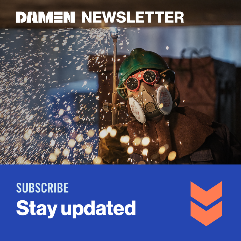 damen's tweet photo. Interested in maritime developments? 
Subscribe and stay up to date.
