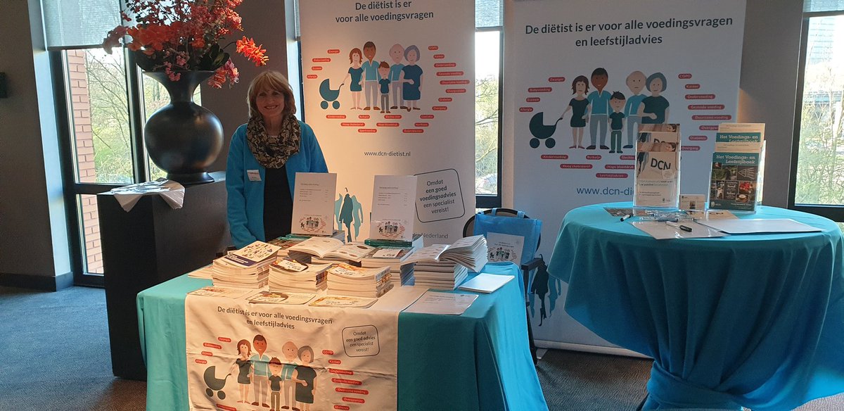 We staan met DCN stand op congres Leefstijlkunde #leefstijljuistnu