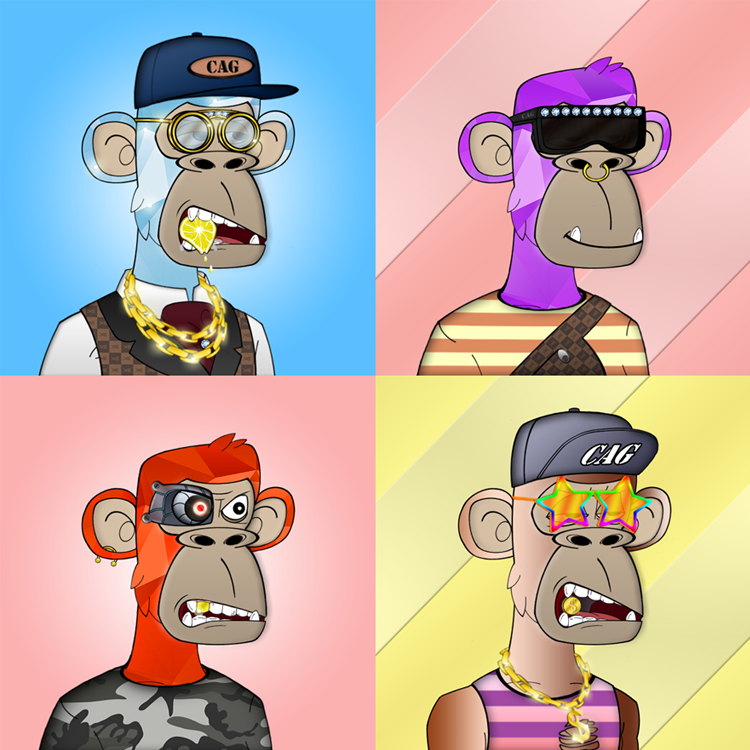Cool Apes Gang (CAG) is a collection of 3434 randomly generated and "hand drawed" NFTs that exist in Polygon Blockchain.
opensea.io/collection/coo…
.
#NFTdrop  #nftcollectors #nftcollector #NFTartists  #NFT   #NFTCommunity  #NFTcollectibles  #nftart    #OpenSeaNFT