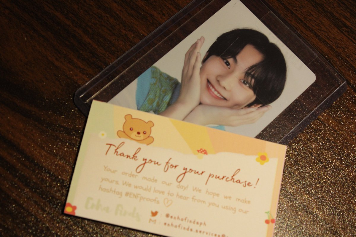 nyuuucart's tweet photo. my umuwing cute na bata! thank you @enhafindsph naka-uwi din si flower pose won. sa uulitin! 💙💙
dito na lang pinost kasi priv yung personal acc bdasjkdbkaj
#ENFproofs https://t.co/bE9MBbaE7M