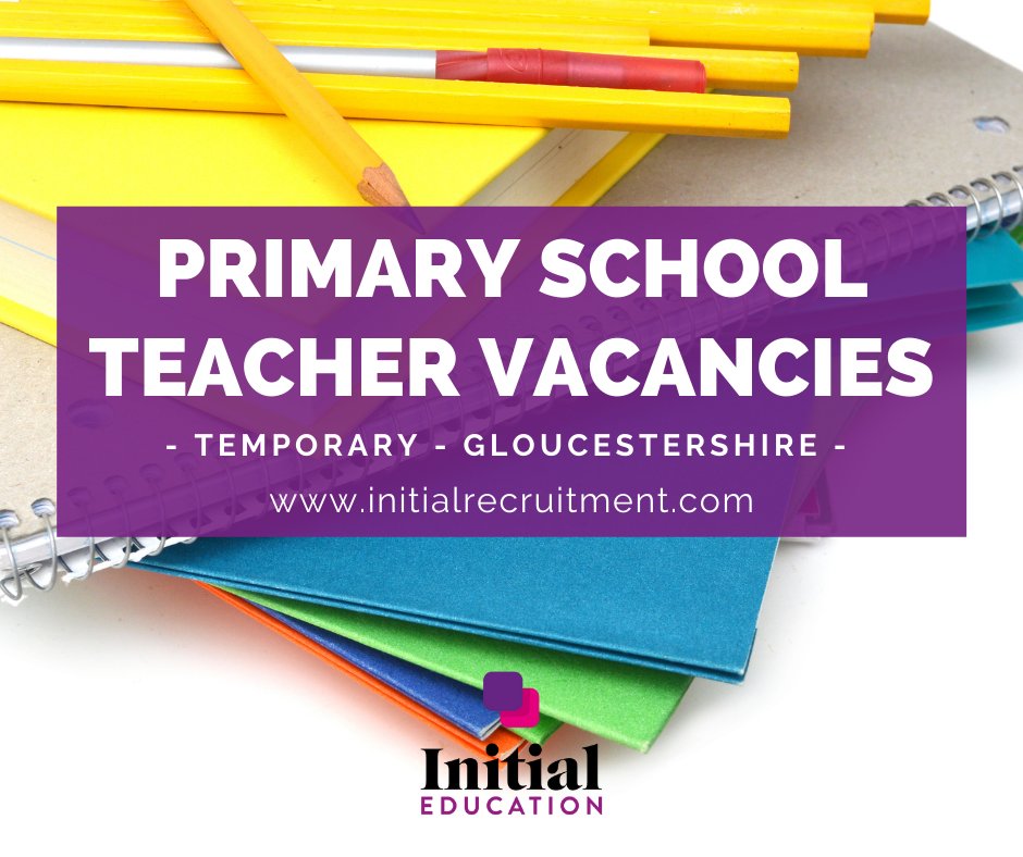 New Primary School Teaching opportunities based in Gloucester - initialrecruitment.com/job/primary-sc…

#primaryschoolteaching #supplyteacher #Gloucester