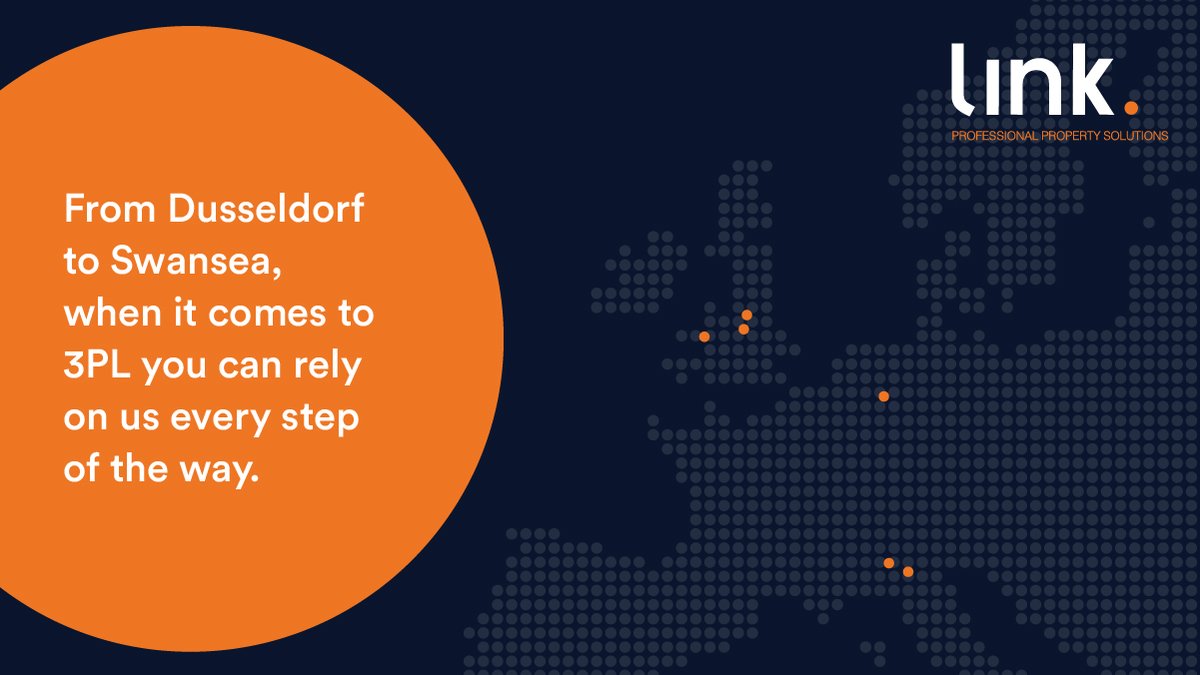 LinkPPS's tweet photo. As a large global logistics company, our client required exceptional project management when they commissioned the Link PPS team to provide #3PL throughout the UK and Europe. 

From Dusseldorf to Swansea, you can rely on us every step of the way.

#Reliable #JobComplete https://t.co/E4XPyjTXSC