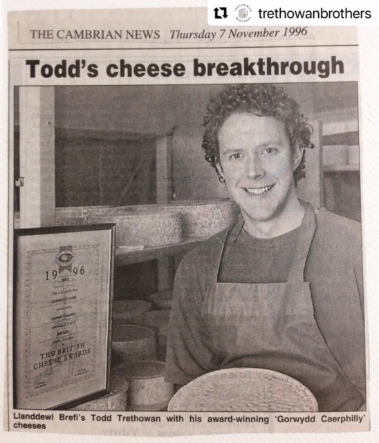 trethowanbros's tweet photo. Today's #MarchMeetTheMaker2022 theme is 'Milestone'
25 years on from where we started we're so proud to be the makers of Gorwydd and Pitchfork, two award winning cheeses that are loved by people all across the U.K. and beyond!
#handmadecheese #knowyourproducer #familytrade https://t.co/C8L0BeFnw0