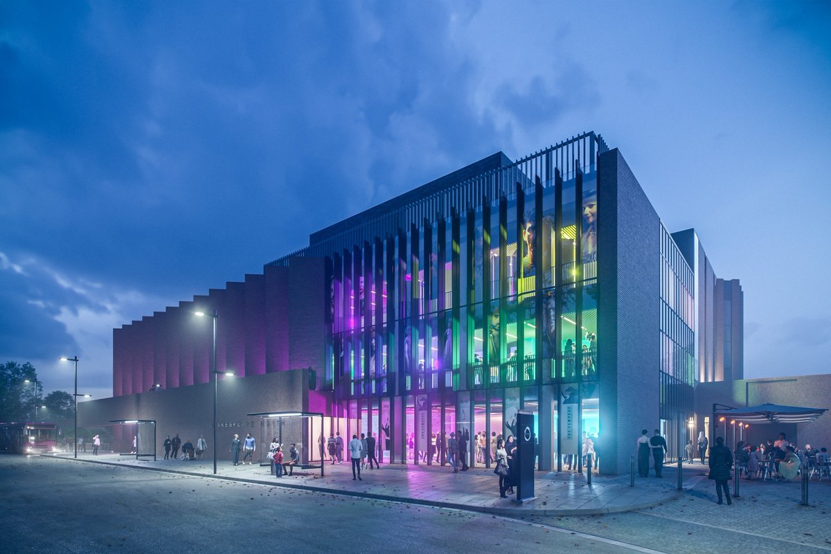 cultureKnowsley's tweet photo. We're delighted to share this news - Shakespeare North Playhouse has revealed its spectacular opening programme for the iconic new theatre in #Prescot The Playhouse opens its doors this summer as part of our Borough of Culture celebrations 
https://t.co/REkLJxXIxv @ShakespeareNP https://t.co/KHvRbuWSMA