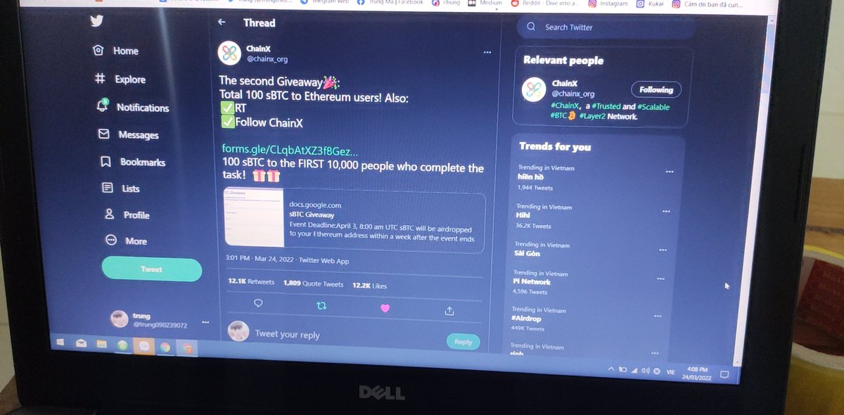 trung090239072's tweet photo. @chainx_org good project https://t.co/yWWUltD8mq