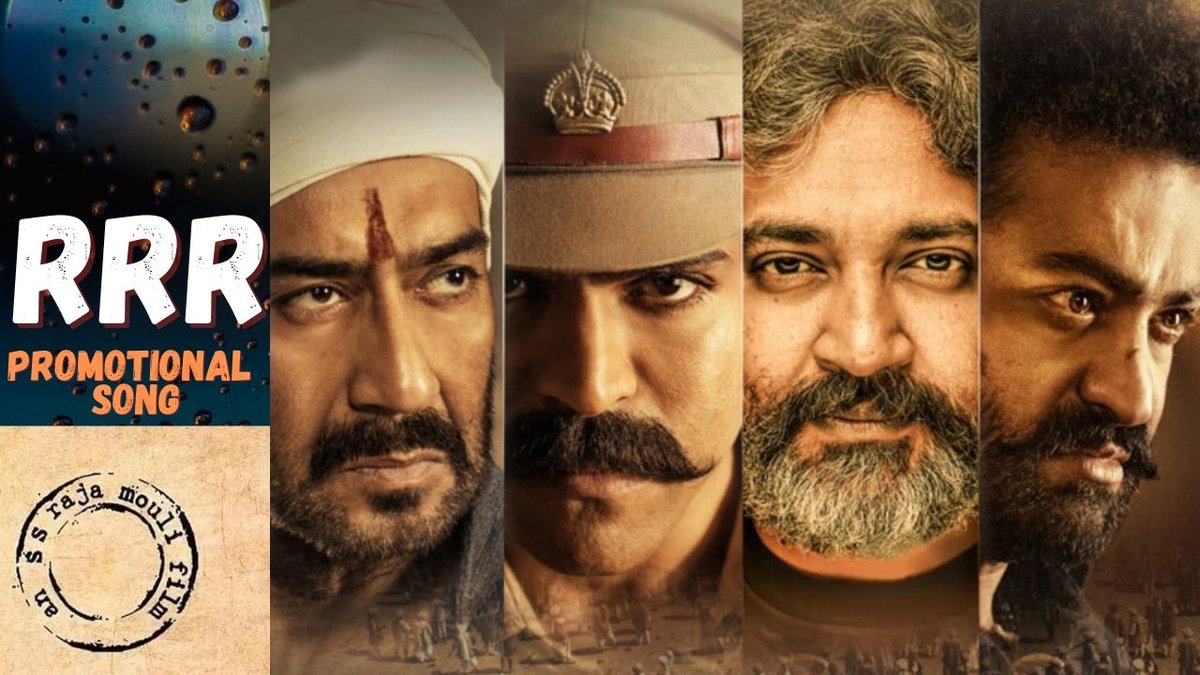 RRR రౌద్రం రణం రుధిరం Promotional సాంగ్ SS Rajamouli | MM Keeravani | Prashanth BJ | Rise Roar Revolt #RRR Promotional Song 
youtu.be/fwmlzjV59z4