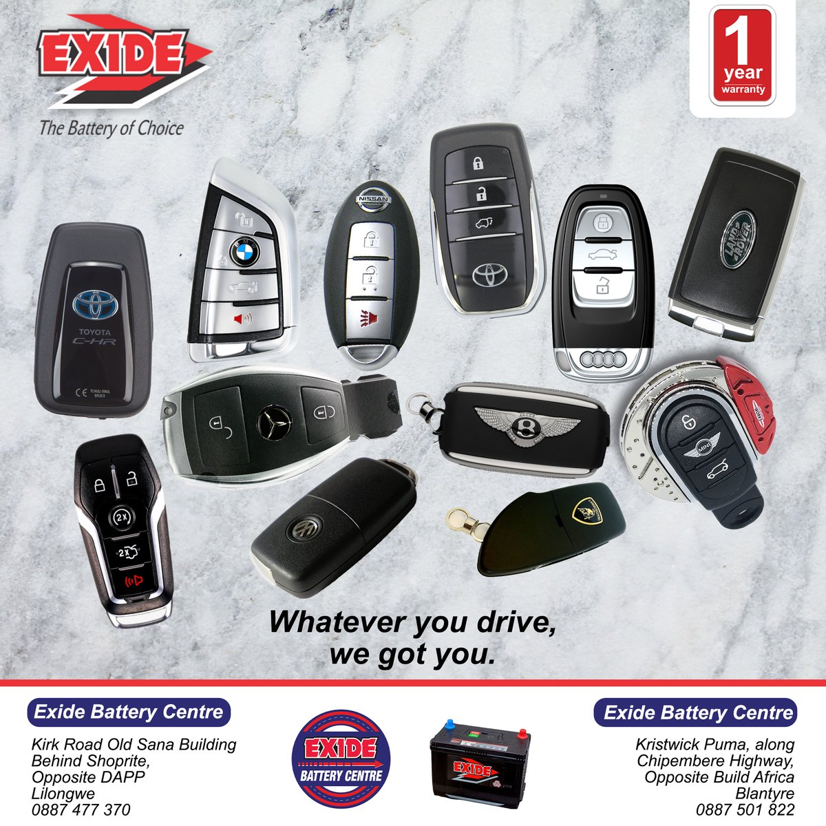 Exide Battery Centre tweet media