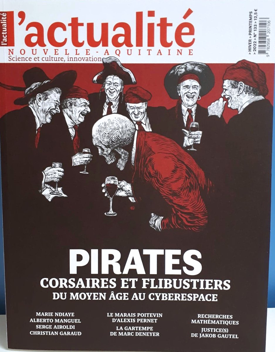 [Revue à la une 2/3] 'Tout bouge mais rien ne change' : tel est le cas de la piraterie du Moyen âge à aujourd'hui. A lire dans le dernier @Actu_NvlleAq : odebuplus.univ-poitiers.fr/permalink/33UD…