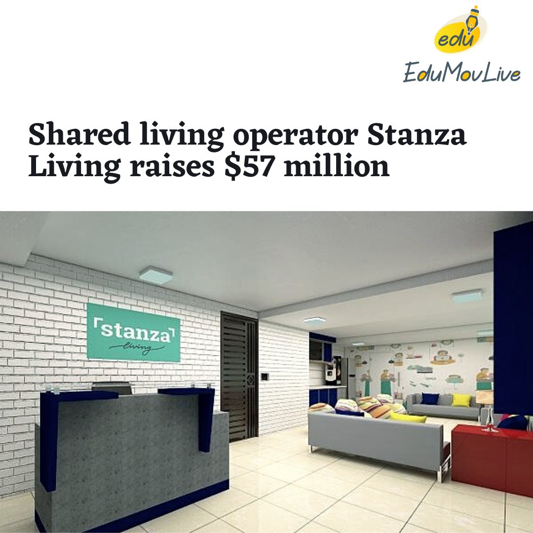Shared Living Operator Stanza Living has raised $57 million in debt financing led by Kotak Mahindra Bank and RBL Bank. Existing Lender Alteria Capital also participated in the round.
#Edumovlive #stanzaliving #KotakMahindraBank #raisedfund #RBLBank #Latest #LatestNews