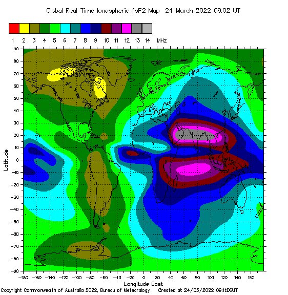 Global Optimum NVIS Frequency Map Based Upon Hourly Ionosphere Soundings via https://t.co/6WcAAthKdo #hamradio https://t.co/dwT2JFk6mK